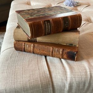 Decorative Rustic Antique Books